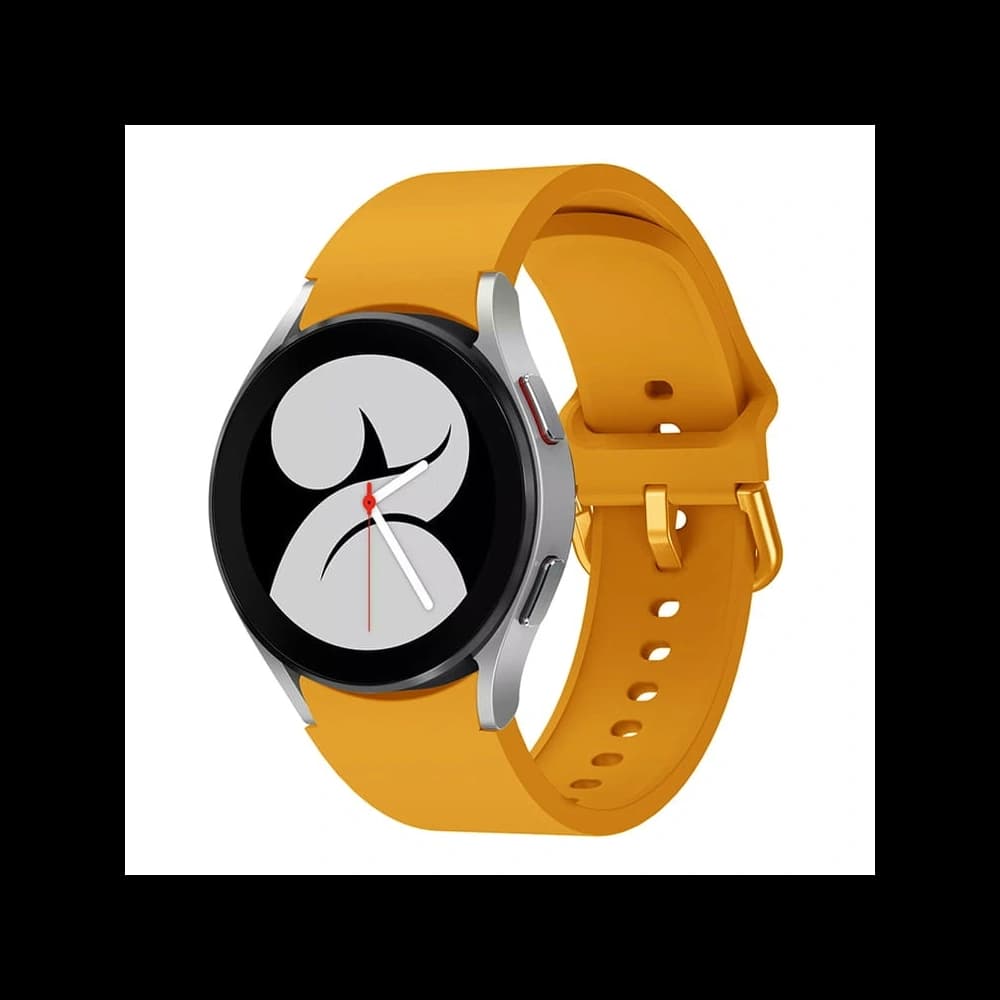 Bizon Strap Watch Silicone Samsung Galaxy Watch 20 mm carrot - 1