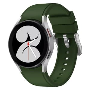Bizon Strap Watch Silicone Pro Samsung Galaxy Watch 20 mm green