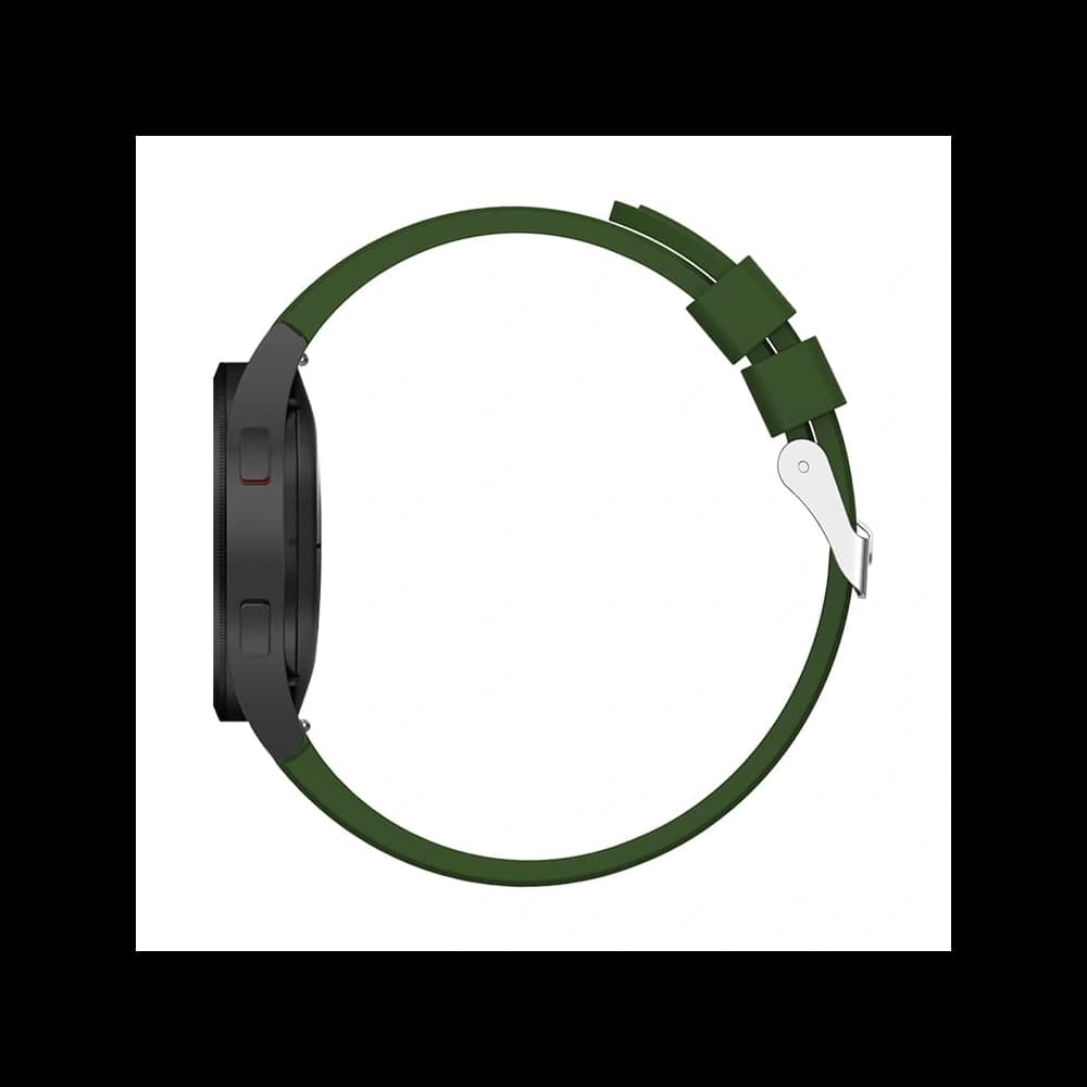 Bizon Strap Watch Silicone Pro Samsung Galaxy Watch 20 mm green - 4