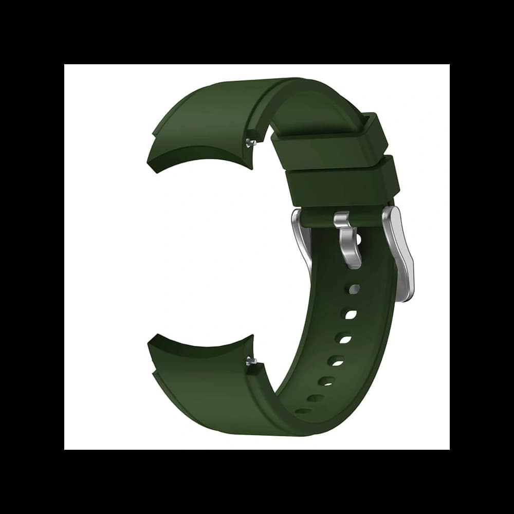 Bizon Strap Watch Silicone Pro Samsung Galaxy Watch 20 mm green - 5