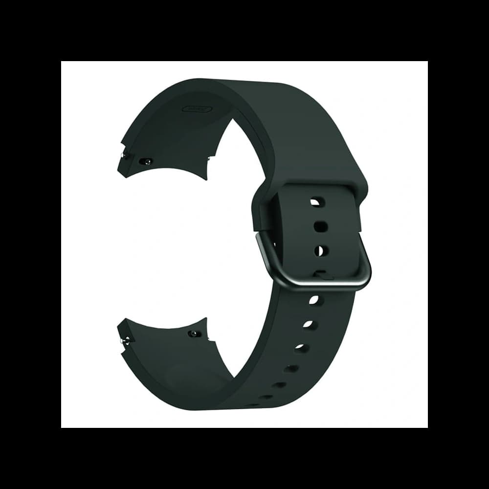 Bizon Strap Watch Silicone Samsung Galaxy Watch 20 mm dark green - 3