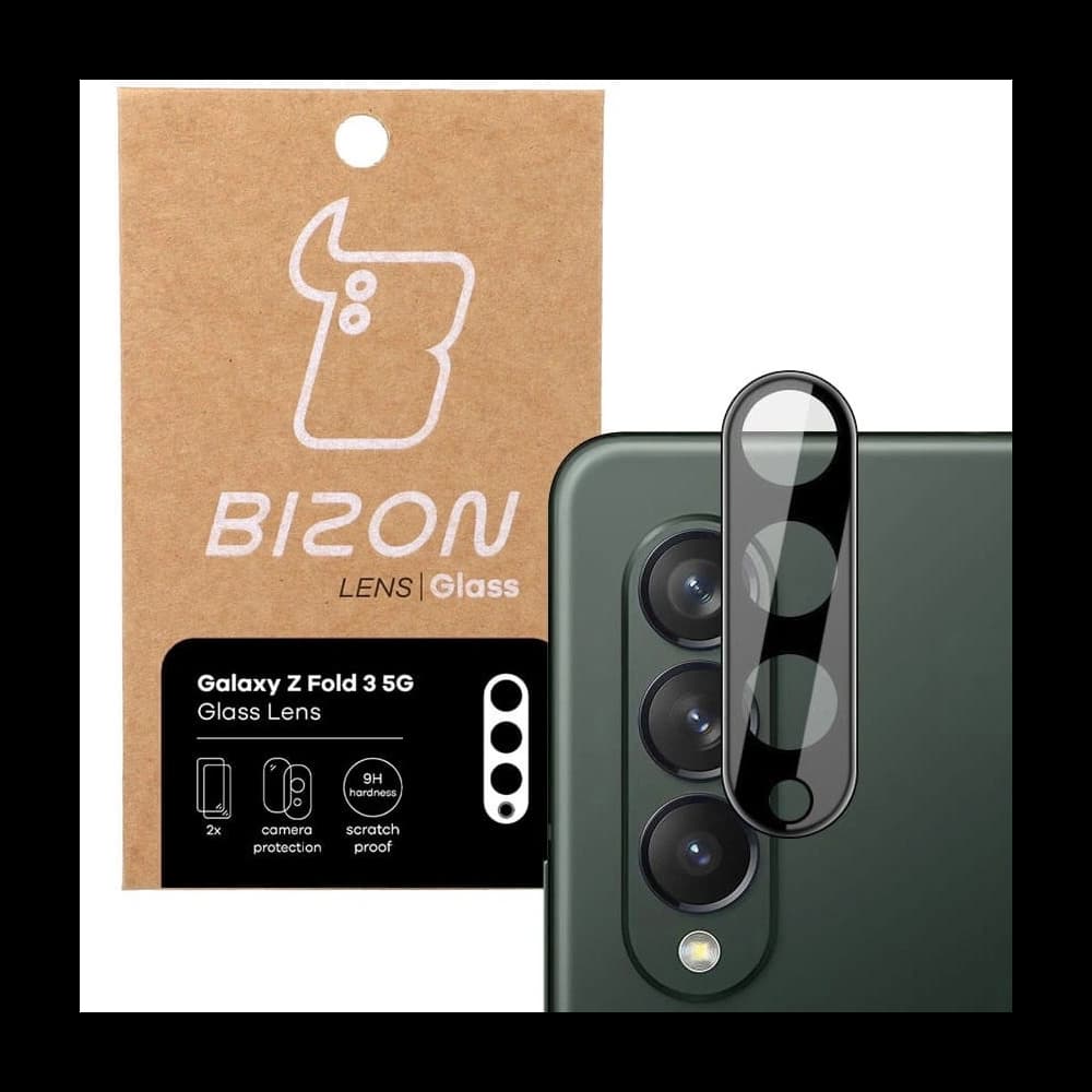 Bizon Glass Lens Samsung Galaxy Z Fold3 5G [2 PACK] - 1