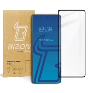 Bizon Glass Edge Samsung Galaxy Z Fold4 schwarz