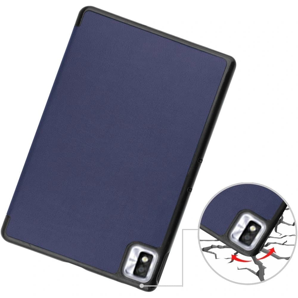 Bizon Case Tab Croc TCL Tab 10s 9080G (2021) navy blue - 3