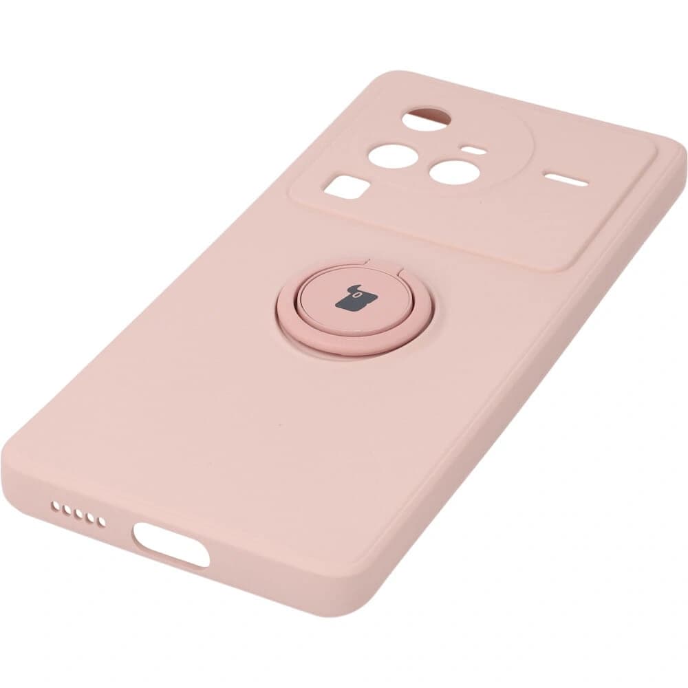 Bizon Case Silikonring Sq VIVO X80 Pro hellrosa - 2