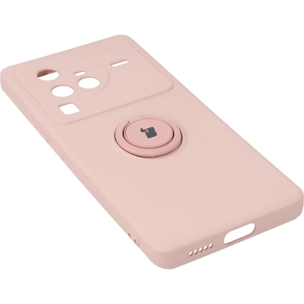 Bizon Case Silikonring Sq VIVO X80 Pro hellrosa - 3