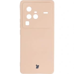 Bizon Case Silicone Sq Vivo X80 Pro light pink