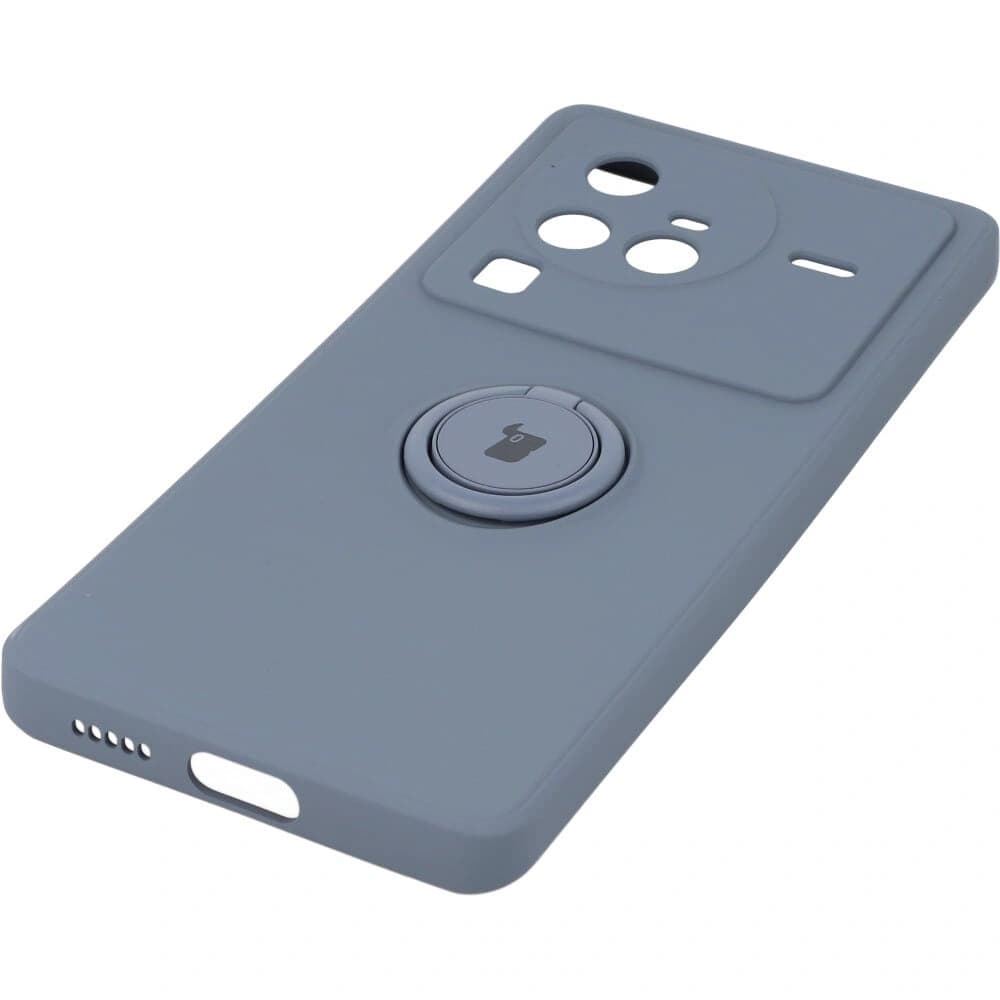 Bizon Case Silicone Ring Sq VIVO X80 Pro grey - 2