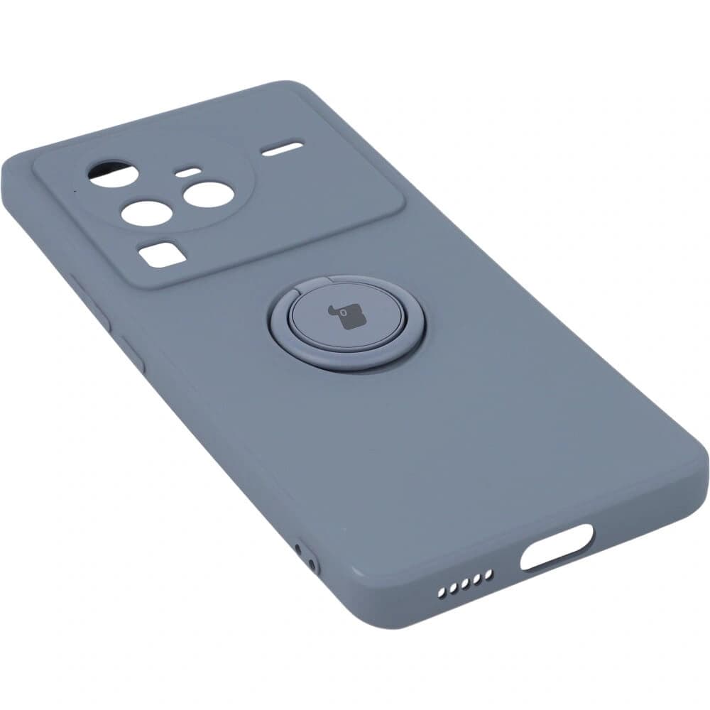 Bizon Case Silicone Ring Sq VIVO X80 Pro grey - 3