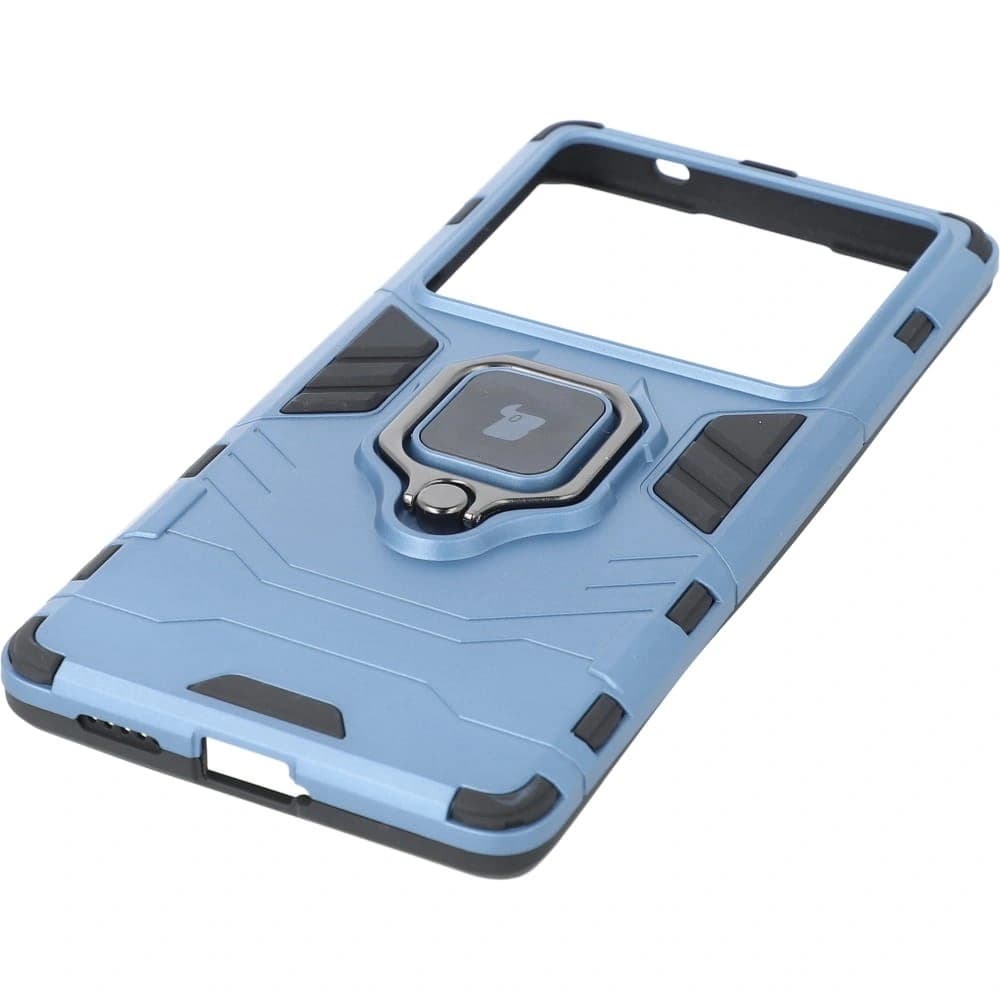 Bizon Case Armor Ring Vivo X80 Pro blue - 4