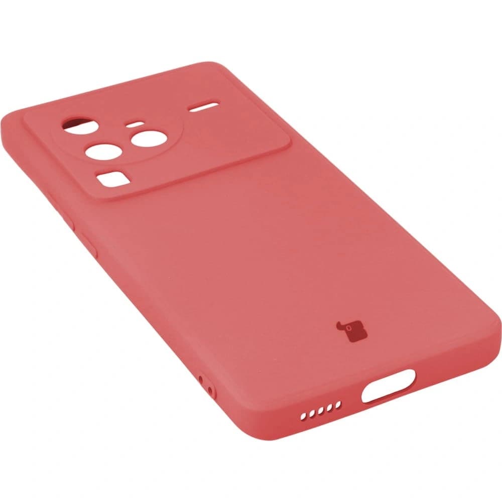 Bizon Case Silicone Sq Vivo X80 Pro dark pink - 3