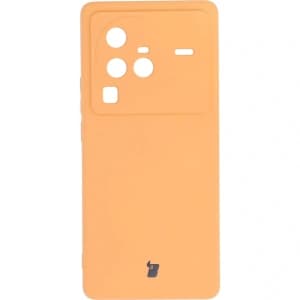 Bizon Case Silicone Sq Vivo X80 Pro orange
