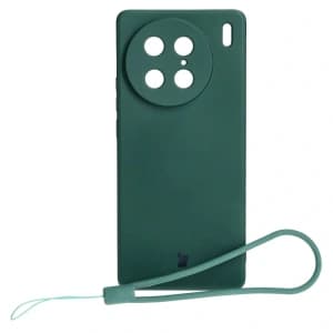 Bizon Case Silikon Sq VIVO X90 Pro dunkelgrün