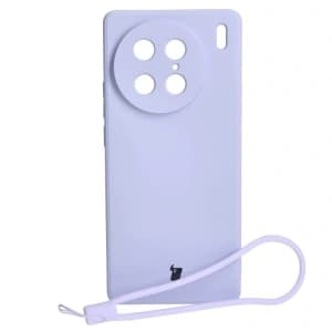 Bizon Case Silikon Sq VIVO X90 Pro helllila