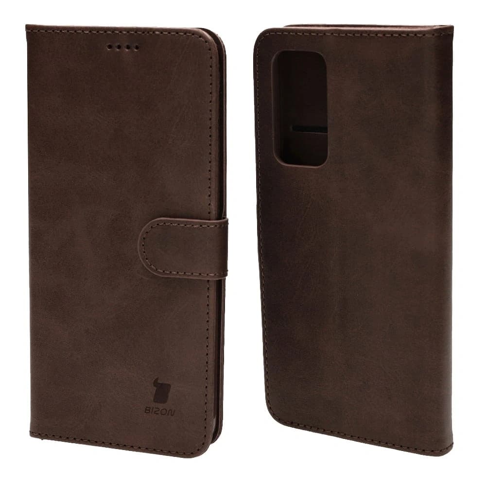 Bizon Case Wallet Xiaomi 12 Lite dark brown - 1