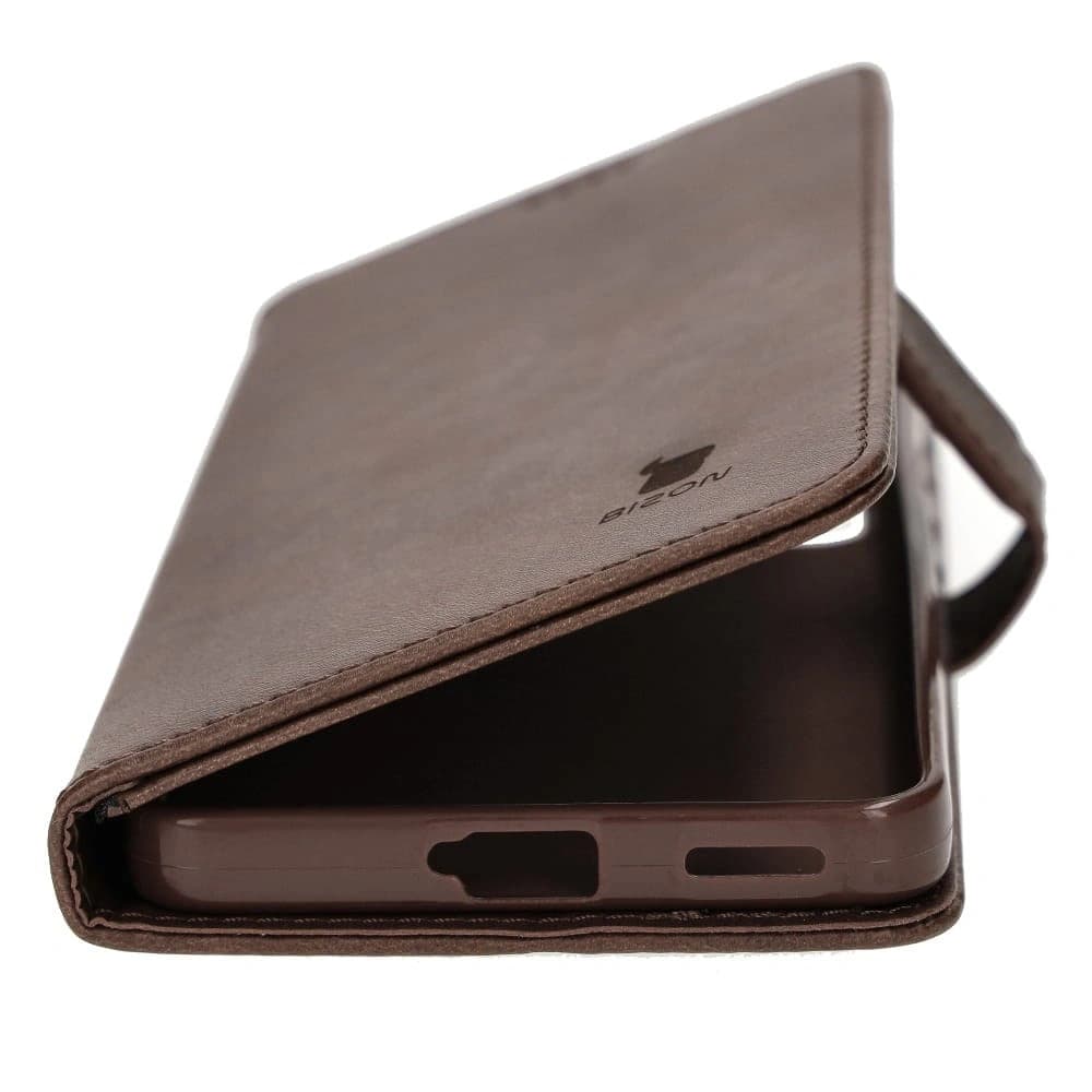Bizon Case Wallet Xiaomi 12 Lite dark brown - 5