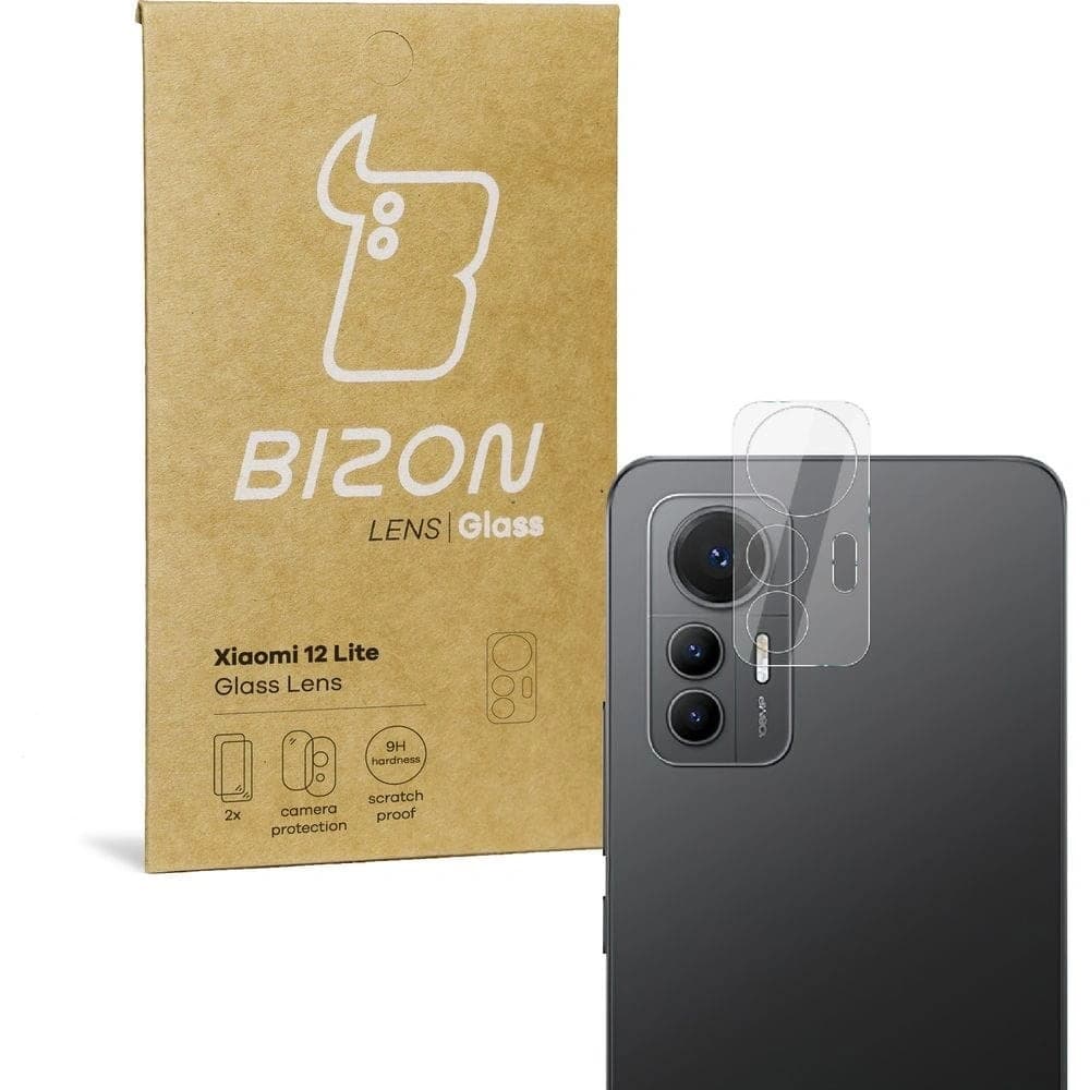 Bizon Glaslinse Xiaomi 12 Lite [2 PACK] - 1