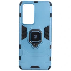 Bizon Case Armor Ring Xiaomi 12 Pro blau
