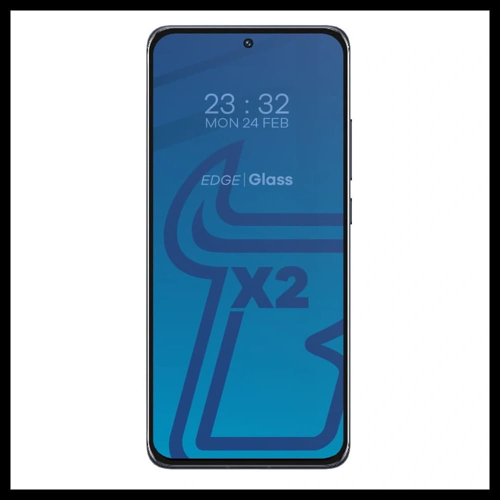 Bizon Glass Edge 3D gehärtetes Glas - [2 PACK] + Linsenschutz Xiaomi 12 / 12X schwarz - 3