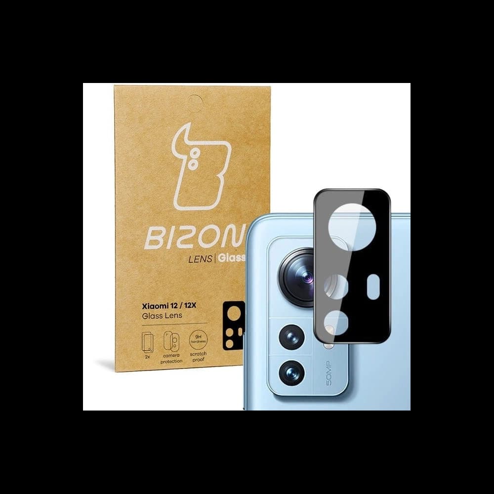 Bizon Glaslinse Xiaomi 12/ 12X [2 PACK] - 1