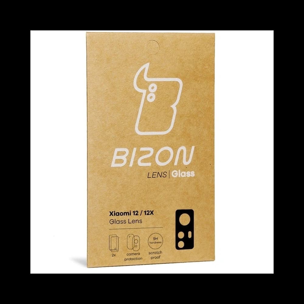 Bizon Glaslinse Xiaomi 12/ 12X [2 PACK] - 6