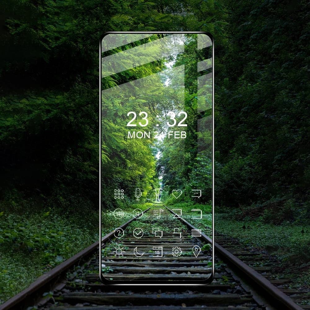 BIZON Edge 2 2x screen glass + camera glass Xiaomi 12T Pro - 8