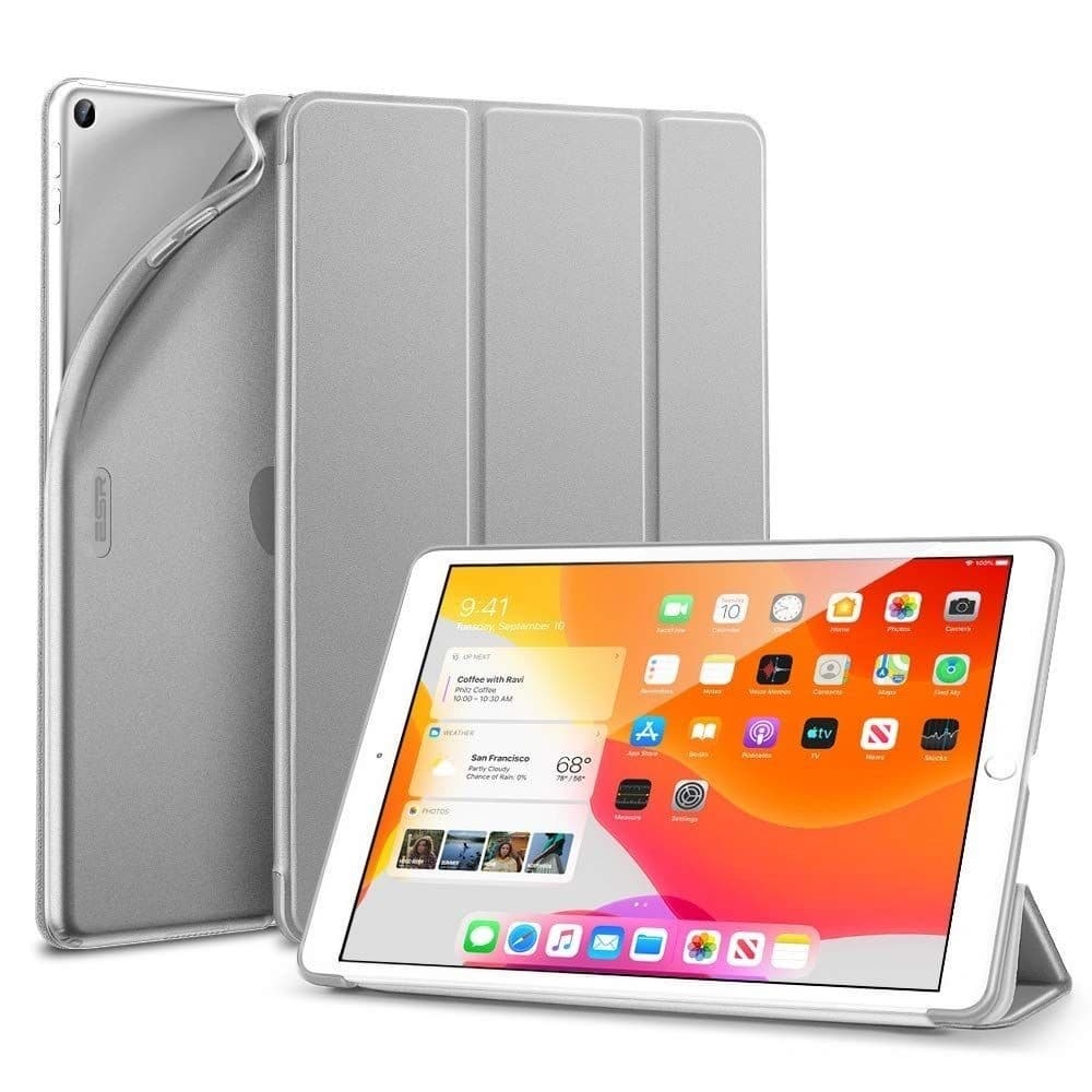 ESR Apple Tasche Rebound iPad 10.2 2019 Silber Grau - 1