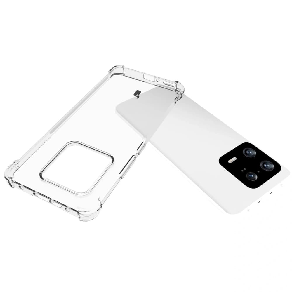 Bizon Case Clear Pack case + 2x screen film + lens protector Xiaomi 13 Pro clear - 5
