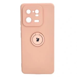 Bizon Case Silicone Ring Sq Xiaomi 13 Pro light pink