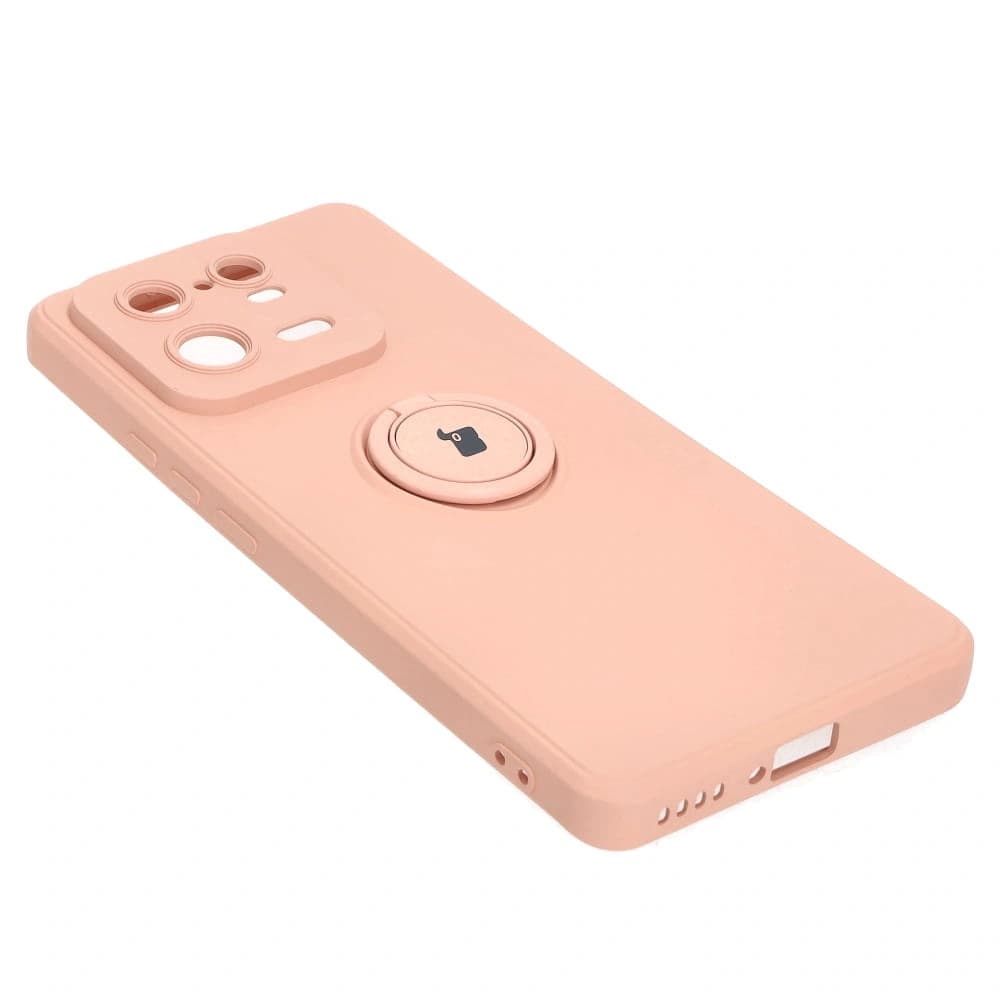 Bizon Case Silicone Ring Sq Xiaomi 13 Pro light pink - 3