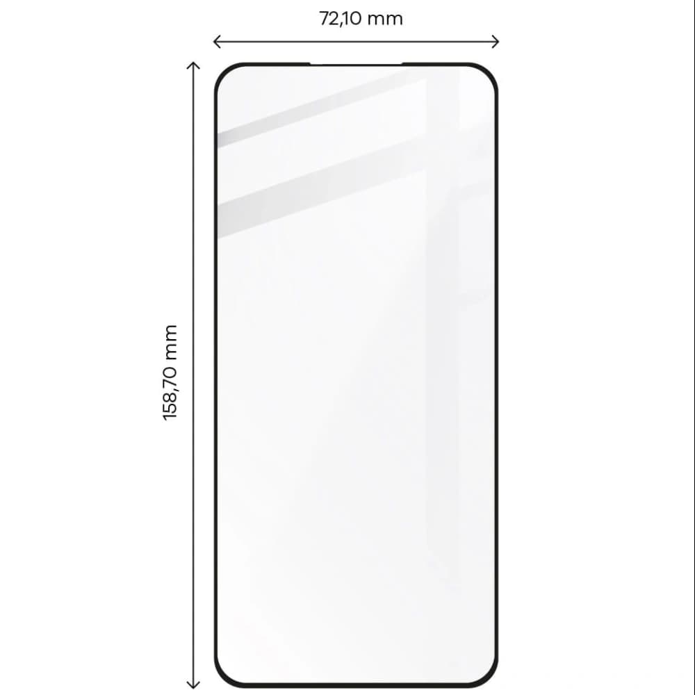 BIZON Edge 2x screen glass + camera glass Xiaomi 13 Pro - 2