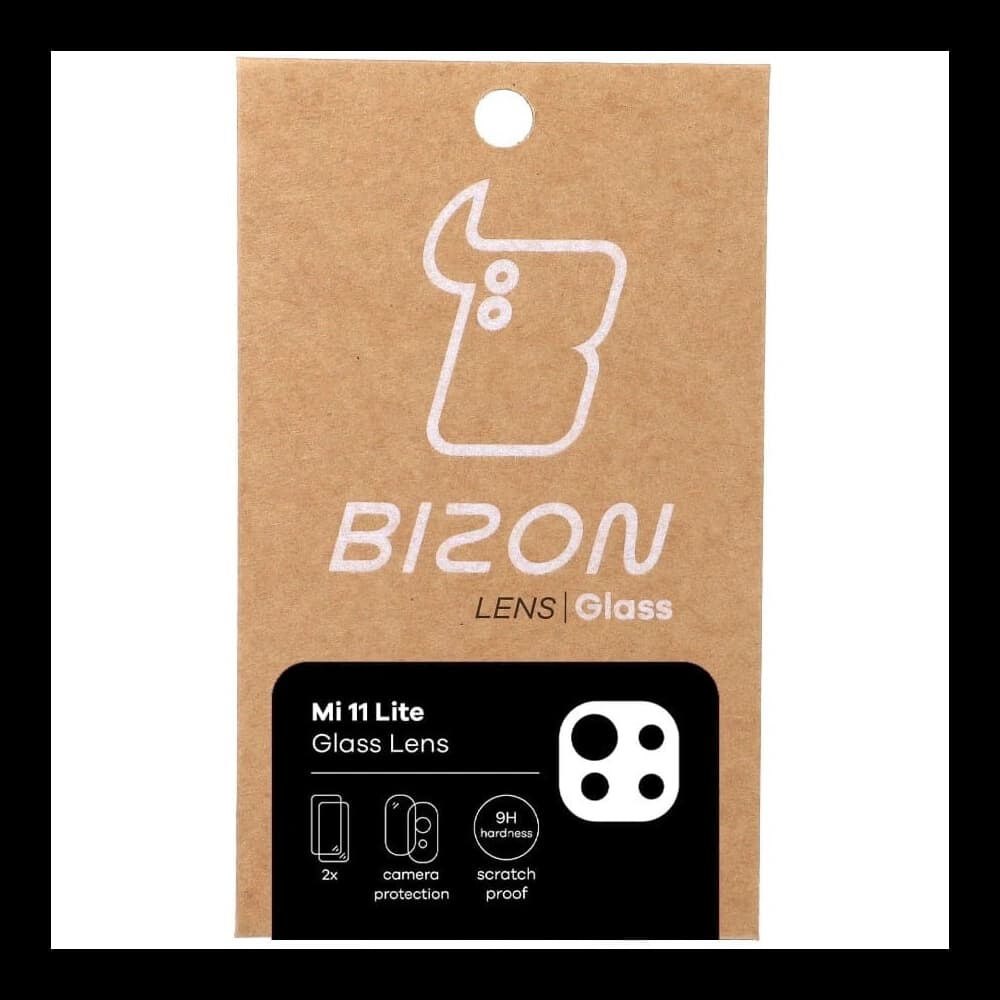 Bizon Glass Lens Xiaomi Mi 11 Lite / 5G / 5G NE [2 PACK] - 5