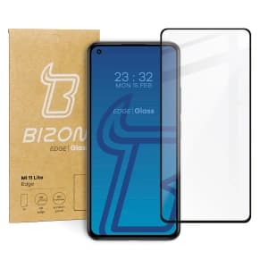 Bizon Glass Edge Xiaomi Mi 11 Lite / 5G / 5G NE schwarz