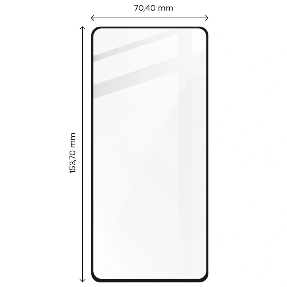 Bizon Glass Edge Xiaomi Mi 11 Lite / 5G / 5G NE schwarz - 2