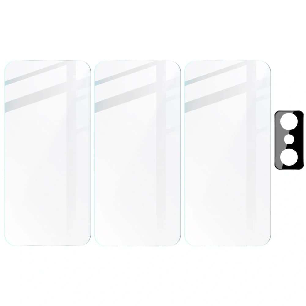 Bizon Glass Clear tempered glass - 3 pcs. + lens glass Xiaomi 11T 5G / 11T Pro 5G - 5