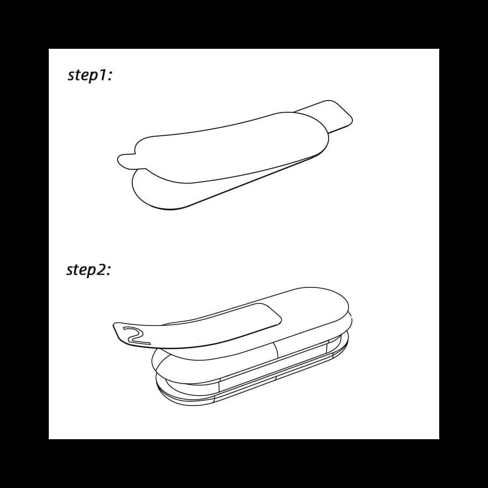 Bizon Glas Hydrogel Xiaomi Mi Band 6 / 5 [2 PACK] - 8