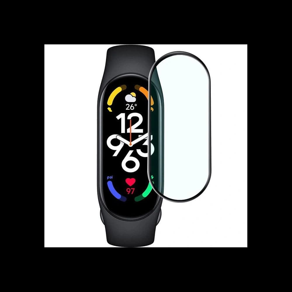 Bizon Glass Edge Xiaomi Mi Smart Band 7 schwarz - 6