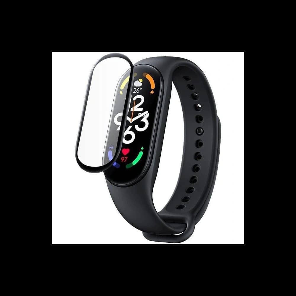 Bizon Glass Edge Xiaomi Mi Smart Band 7 schwarz - 7