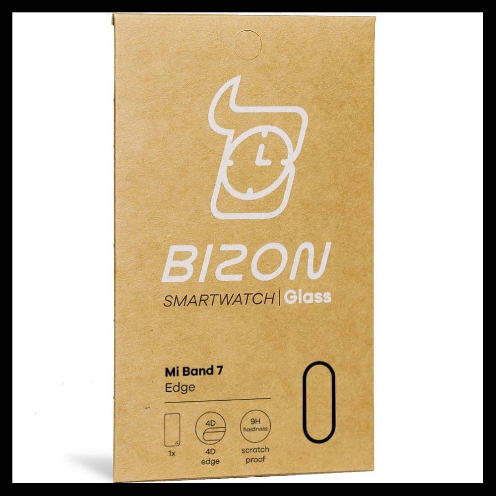 Bizon Glass Edge Xiaomi Mi Smart Band 7 schwarz - 9