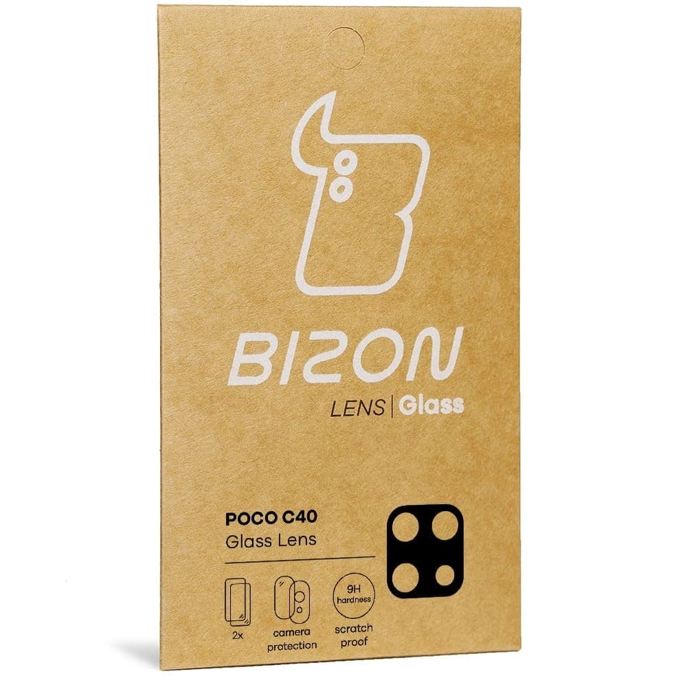 Bizon Glass Lens Poco C40 / Redmi 10C [2 PACK] - 5