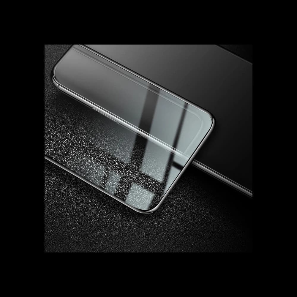 Bizon Glass Edge gehärtetes Glas - [2 PACK] + Linsenschutz Xiaomi Poco F4 schwarz - 8