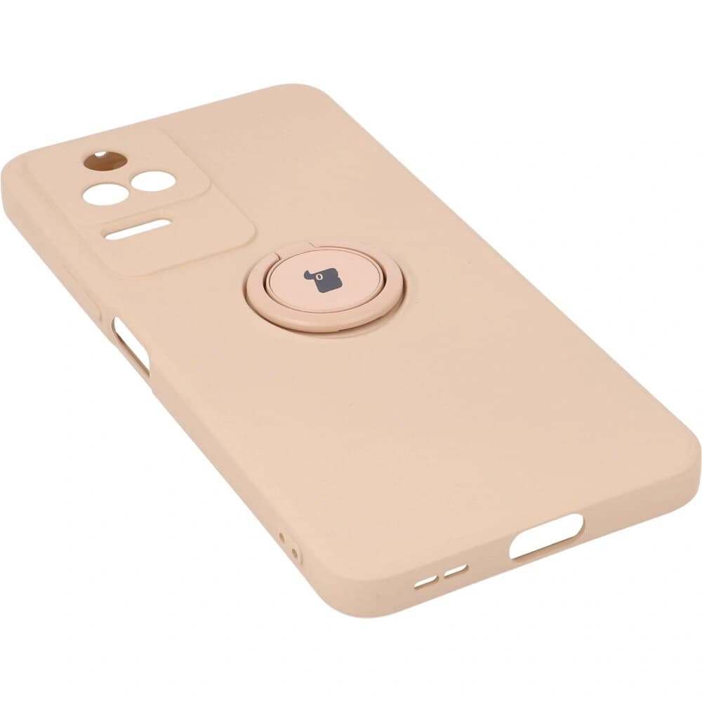 Bizon Case Silikonring Sq Xiaomi Poco F4 hellrosa - 3