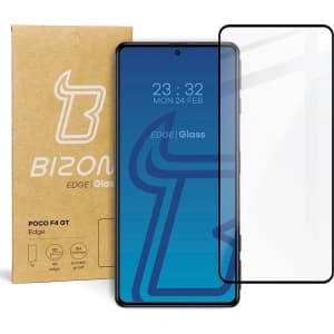 Bizon Glass Edge Xiaomi Poco F4 GT schwarz