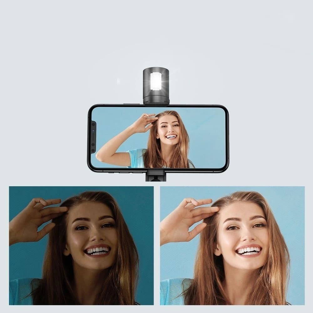 ESR Drahtloser Selfie-Stick Stativ Schwarz - 4