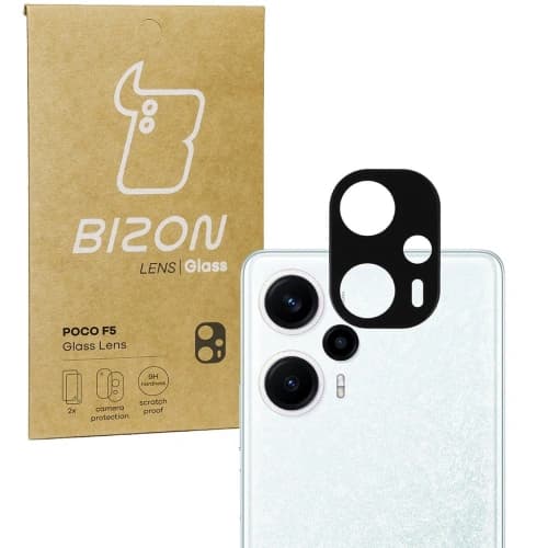 Bizon Glaslinse Poco F5 [2 PACK]