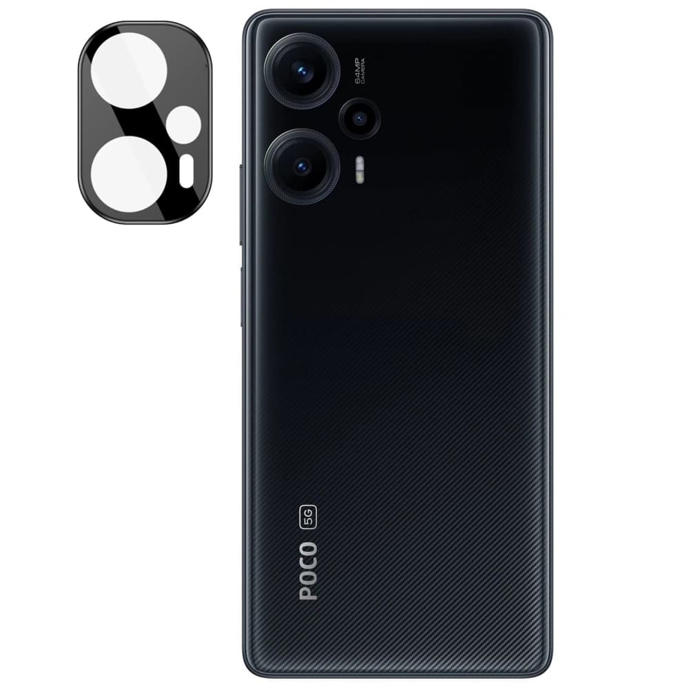 Bizon Glaslinse Poco F5 [2 PACK] - 4