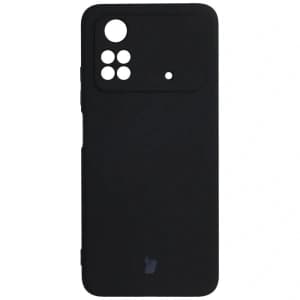 Bizon Case Silikon Xiaomi Poco M4 Pro 4G schwarz