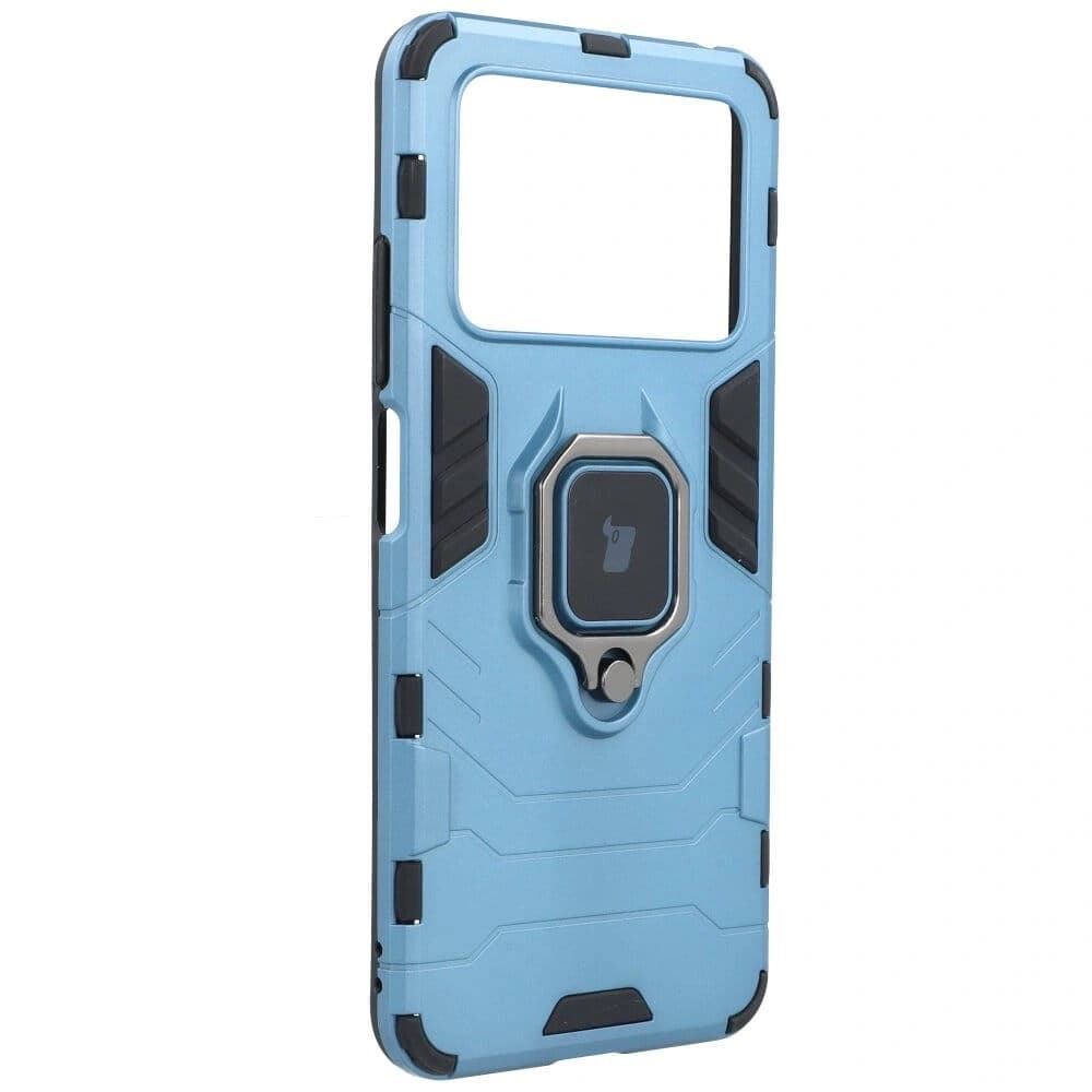 Bizon Case Armor Ring Xiaomi Poco M4 Pro 4G blue - 2