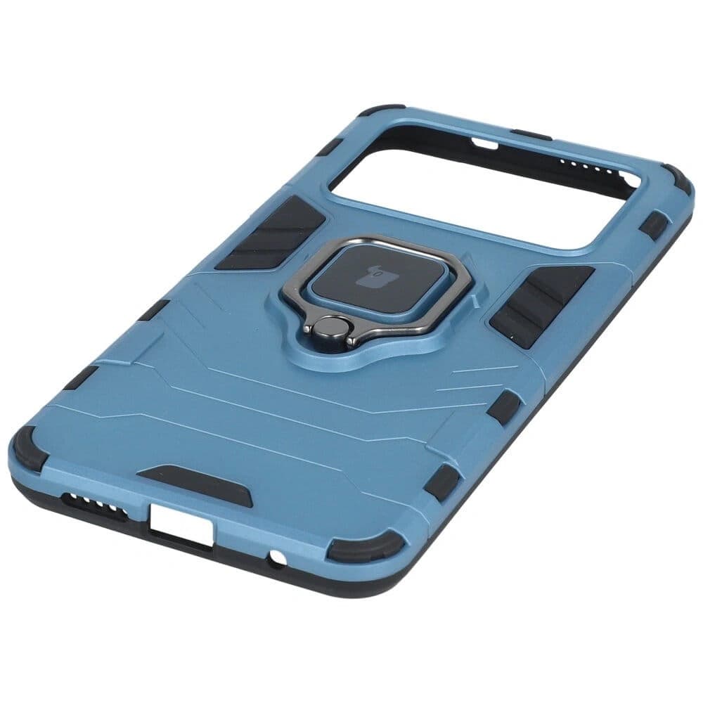 Bizon Case Armor Ring Xiaomi Poco M4 Pro 4G blue - 3