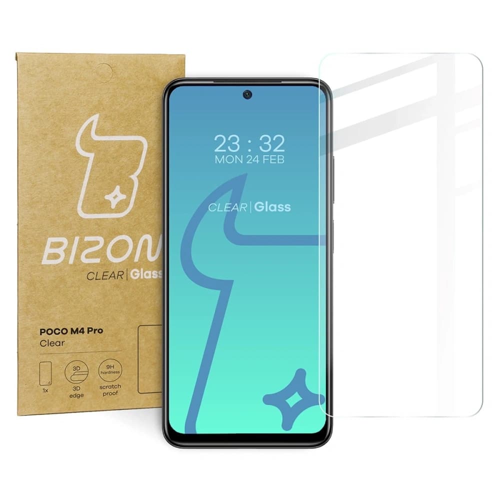 Bizon Glas Klar Xiaomi Poco M4 Pro - 1